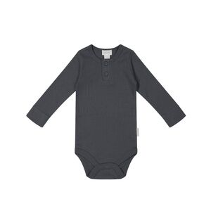 Jamie Kay - Organic Cotton Modal Long Sleeve Bodysuit - 6-12M